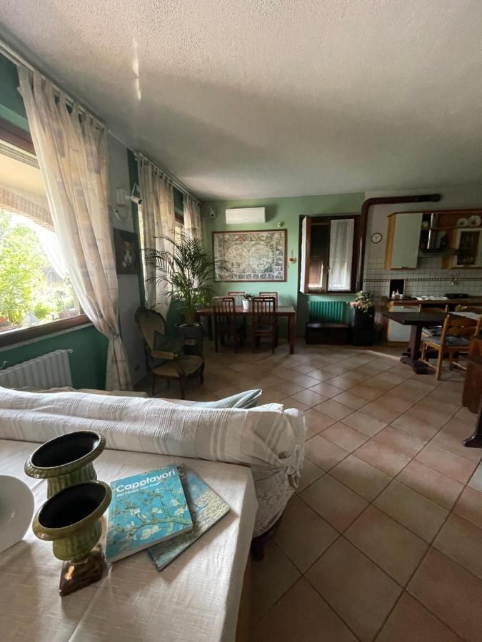 Il Giardino Di Emilia - Intero Appartamento In Villa Con Giardino Privato E Piscina Estiva Pontirolo Nuovo Екстериор снимка